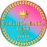 Natural Pharmaceuticals OmegaMarine Junior+™ Logo Dziecięcej Marki Roku 2020